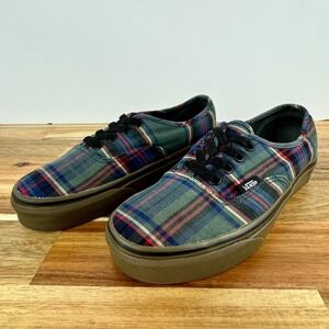 Vans Authentic Plaid Skate Sneakers Women's‎ Casual Shoes